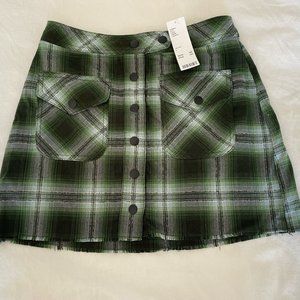 urban outfitters plaid preppy skirt